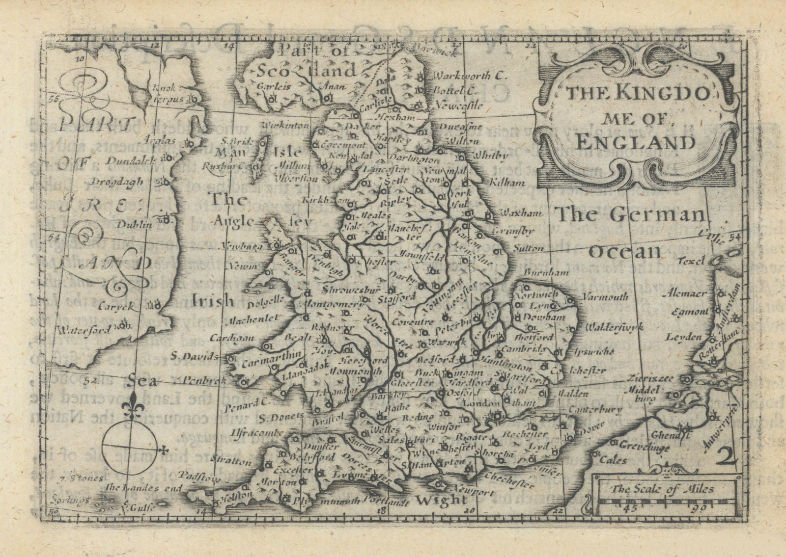 The Kingdome of England by van den Keere.